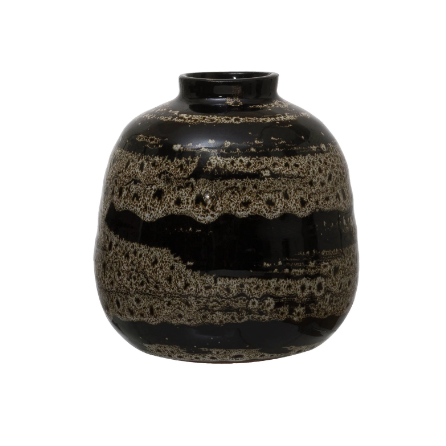 Terracotta Vases with Glaze