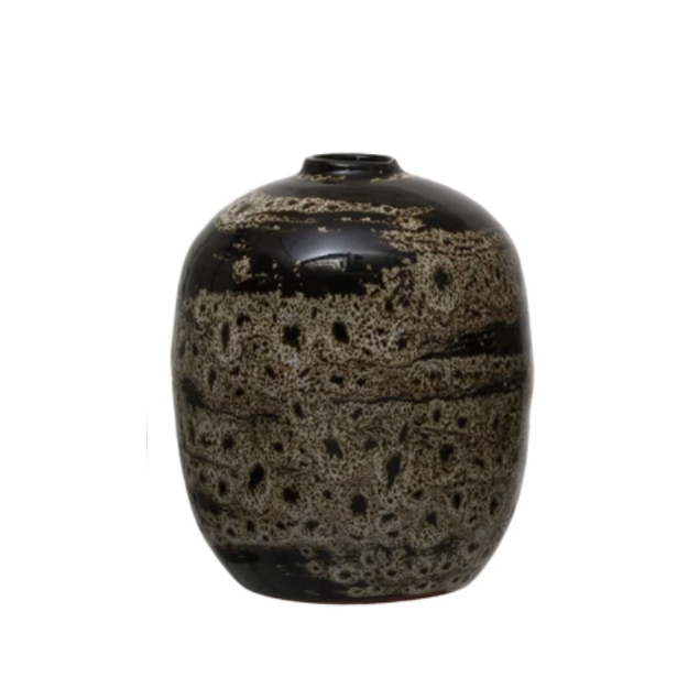 Terracotta Vases with Glaze