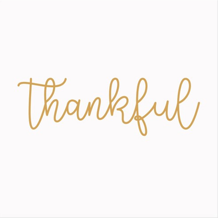 Thankful Lunch Napkin