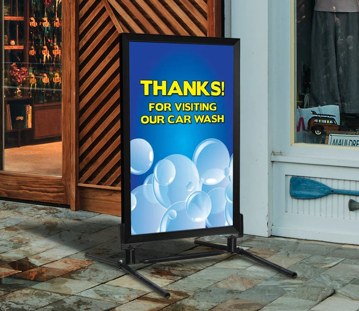 Thanks For Visiting Our Car Wash Sign Insert - 28" x 44" - UnitedSign