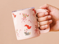 The Darling Effect Insulated 14oz Mug-Holly Jolly Santa