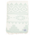 Tofino Towel Co - Beachcomber Fleece Lined Throw Sage