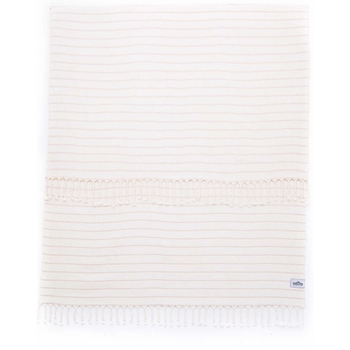 Tofino Towel Co - Turkish Towel 100% Cotton The Willowbrae- Ivory