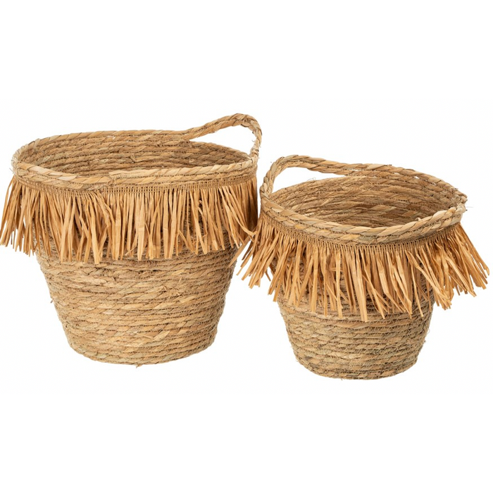Topanga Tassel Baskets