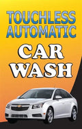 Touchless Automatic Car Wash Sign Insert - 28" x 44" - UnitedSign