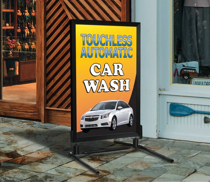 Touchless Automatic Car Wash Sign Insert - 28" x 44" - UnitedSign