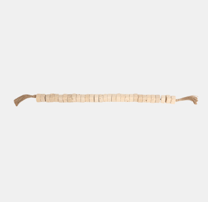 TRAVERTINE 1" BEADED GARLAND