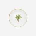 Tropical Tree Bread Plate