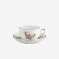 T&S Royal Garden Butterfly Teacup & Saucer