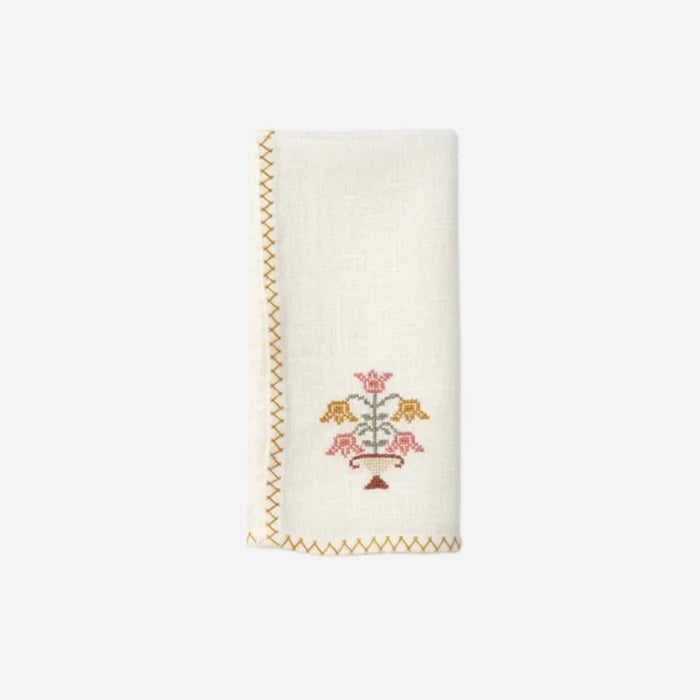 Tulip Napkin Rosewood