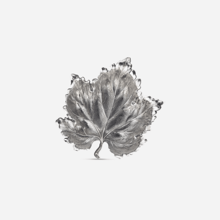 Vine Leaf Sterling Silver Dish - Mini