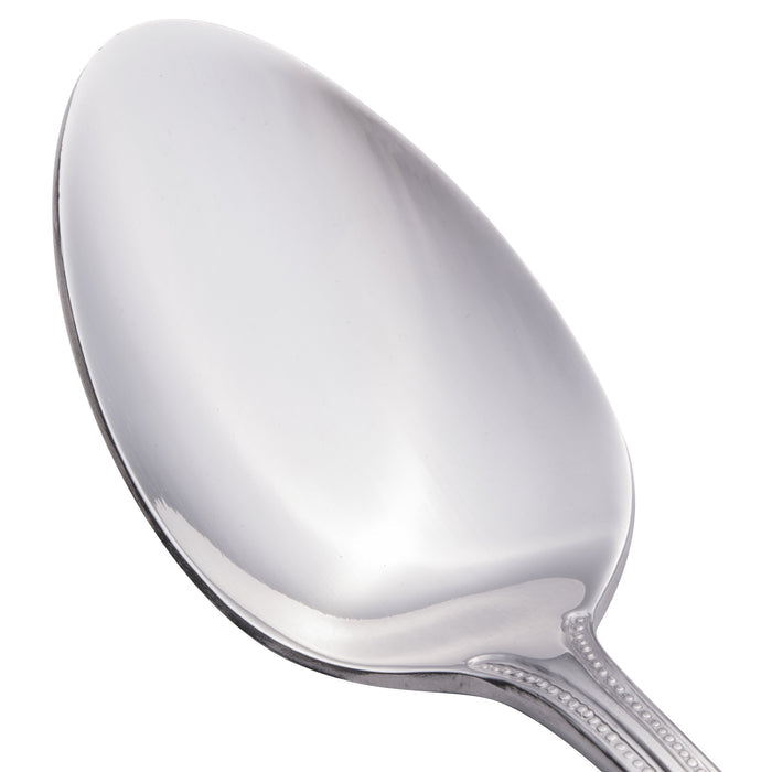 Walco 2703 Colgate 8 9/16" 18/0 Stainless Steel Heavy Weight Tablespoon / Serving Spoon - 12/Pack