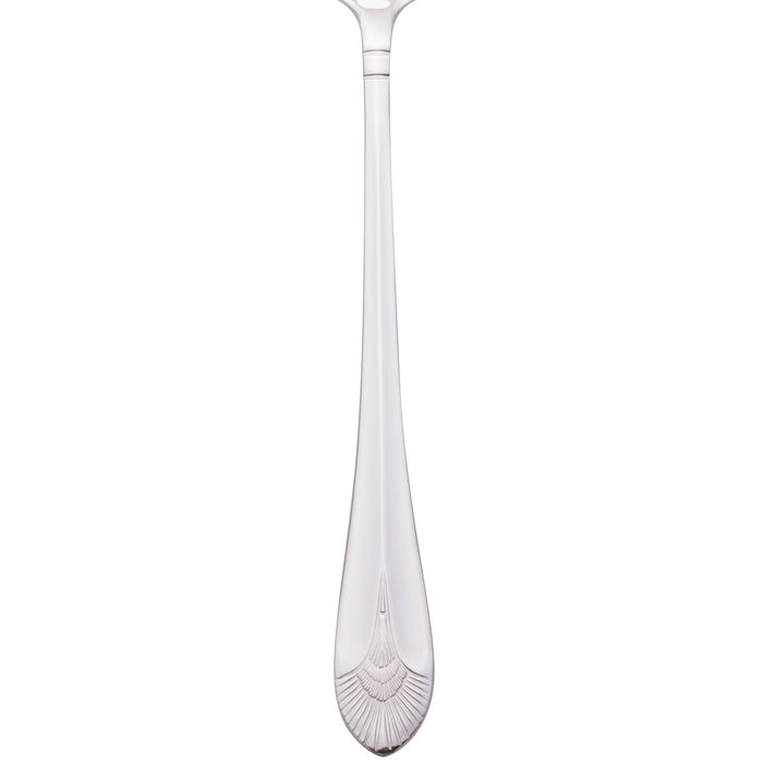 Walco 7004 Meteor 7 7/16" 18/0 Stainless Steel Heavy Weight Iced Tea Spoon - 12/Pack