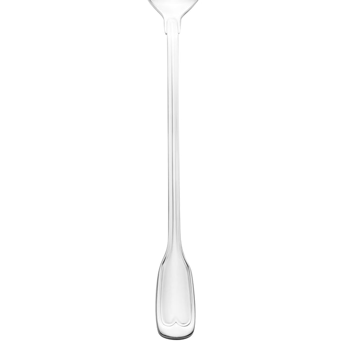 Walco 9304 Luxor 7 1/4" 18/10 Stainless Steel Extra Heavy Weight Iced Tea Spoon - 12/Pack