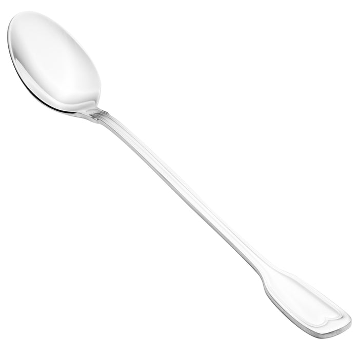 Walco 9304 Luxor 7 1/4" 18/10 Stainless Steel Extra Heavy Weight Iced Tea Spoon - 12/Pack