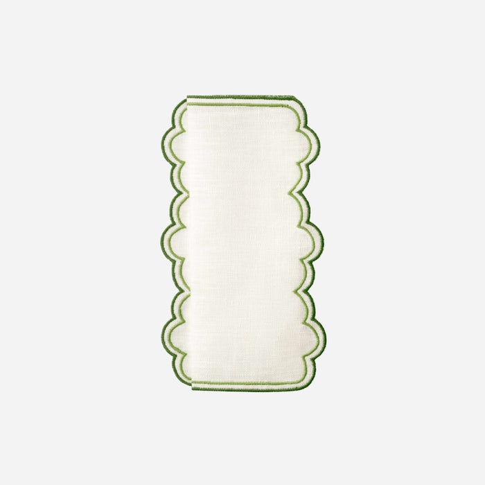 Willow Green Cocktail Napkin - Set of 4
