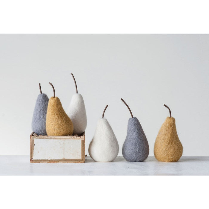 Wool Felt Pear - Chapin Furniture