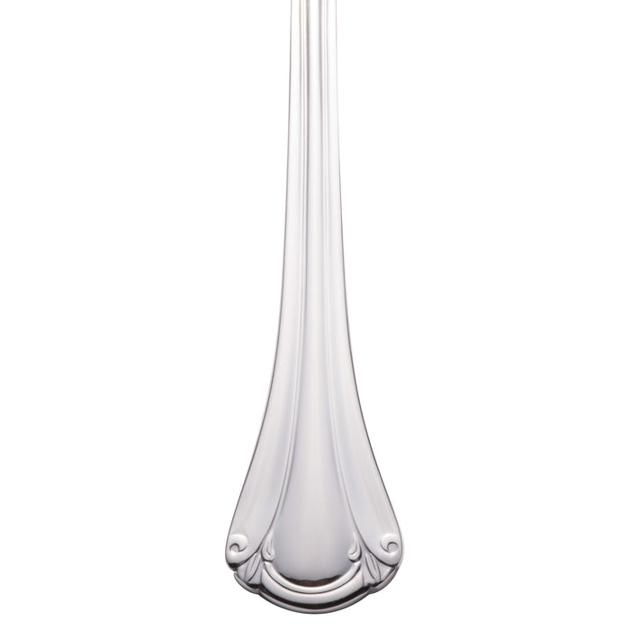 World Tableware 961 030 Resplendence 7 3/8" 18/0 Stainless Steel Heavy Weight Utility / Dessert Fork - 12/Pack