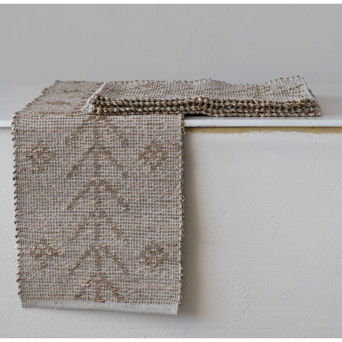 Woven Seagrass & Cotton Placemat