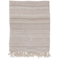 Woven Wool and Cotton Throw