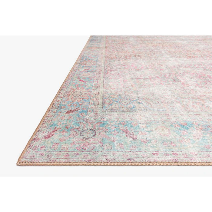 Wynter Rug - Red/Teal