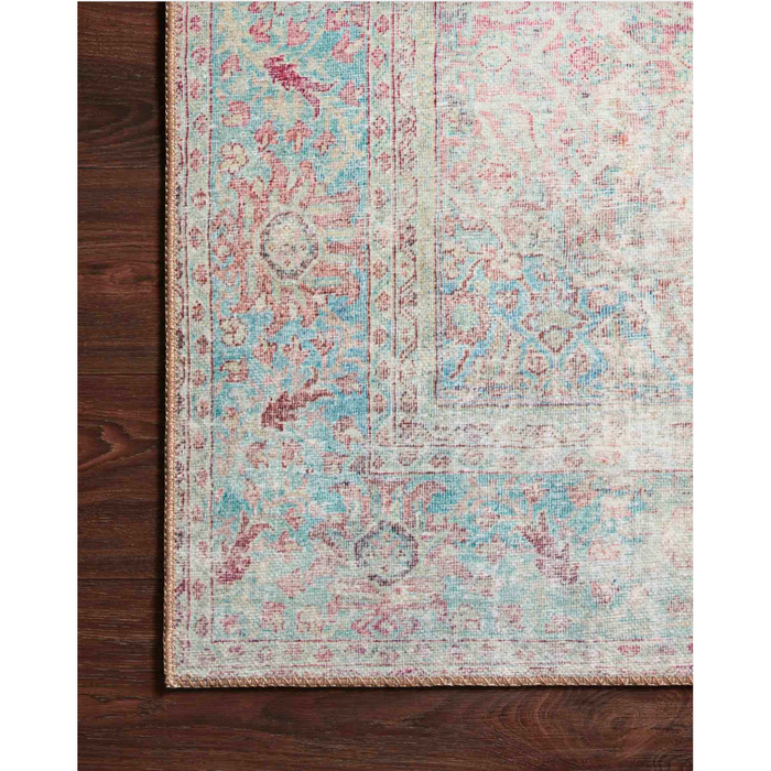 Wynter Rug - Red/Teal