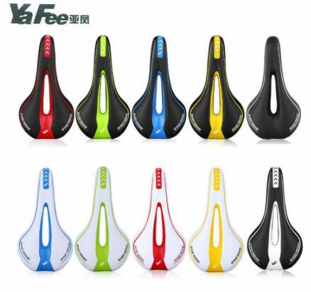 YAFEE Bicycle Saddle Comfortable Middle Hollow Out Bike Seat MTB Mountain Bike Cycling Soft Seat Cover Cushion - MyStoreLiving
