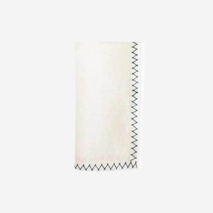 Zig Zag Napkin Blue