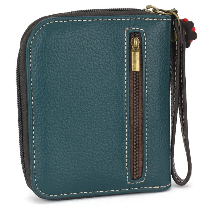 Zip Around Wallet Bus